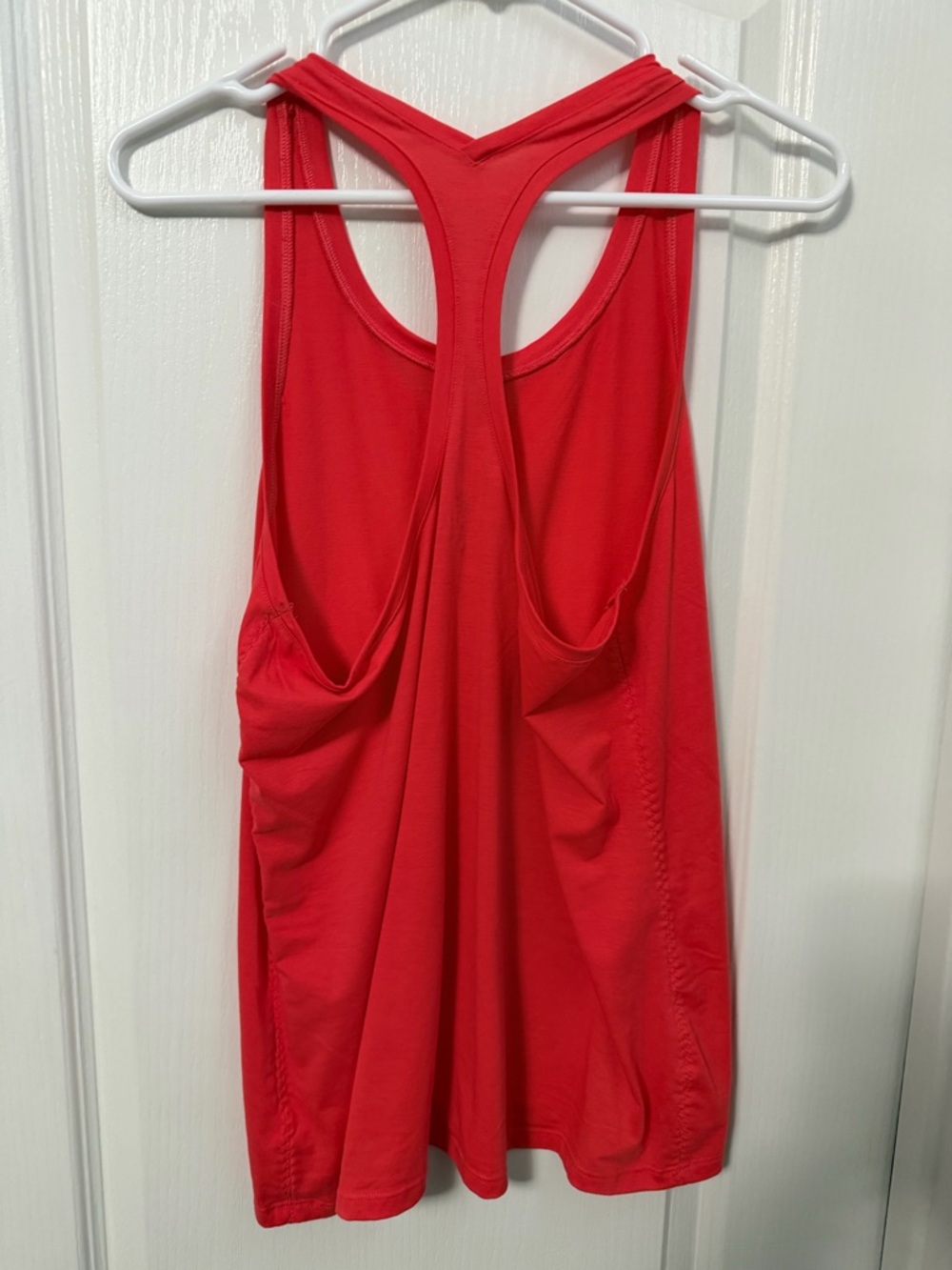 Athleta Red Crossback Performance Tank - Picture 3 of 3